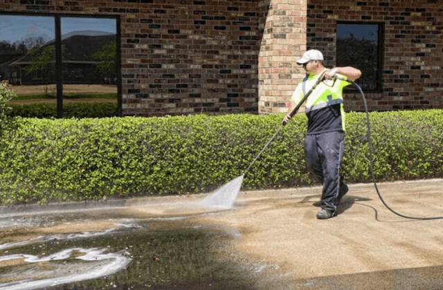 commercial concrete cleaning in clearwater